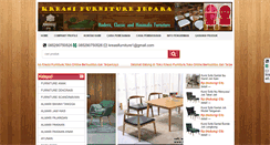 Desktop Screenshot of kreasifurniture.com